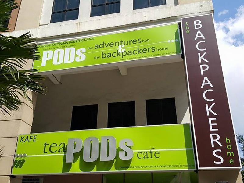 Pods The Backpackers Home & Cafe, Куала-Лумпур Екстер'єр фото
